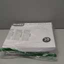 HERKKA Extra Capacity Hanging File Folders, 30 Pack Reinforced Letter Size Hanging Folders with Heavy Duty 3 Inch Expansion, Designed for Bulky Files, Medical Charts, Adjustable Tabs, Assorted Colors