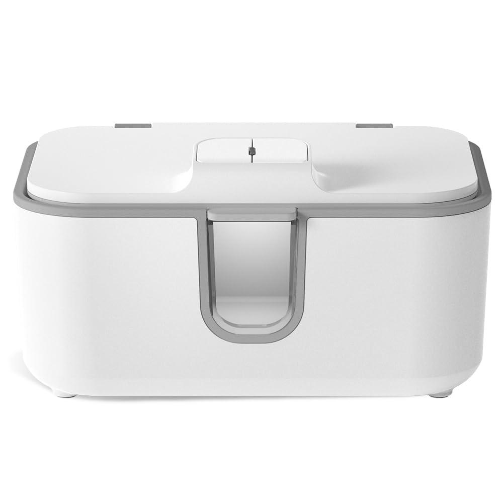 Wet Wipes Heater, Baby Wipe Warmer and Baby Wet Wipes Dispenser with Night Light for Infants Adults Large Capacity Surround Heating Super Silent Diaper Wipe Warmer