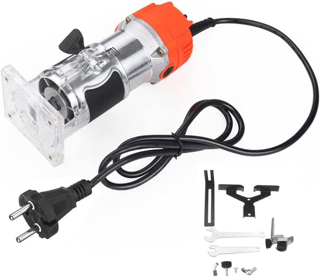220V 3000W Wood Laminate Palm Router Electric Hand Trimmer Edge Joiners Woodworking Tool