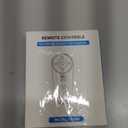 Scrolling Ring Remote Control for TikTok, Bluetooth Remote for iPhone, iPad, iOS, Android, Page Turner, Tap Tap TikTok, Fingertip Wireless Remote Control,Black