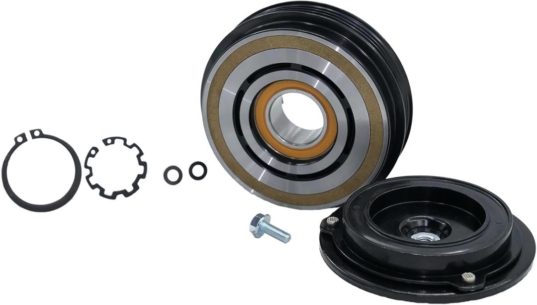 A/C Air Conditioning Compressor Clutch Assembly Kit for Cadillac Escalade 5.3L 2002-2005, Hummer H2 6.0L 2003-2007, H2 6.2L 2008-2009 OE 20906283 A/C Air Conditioning Compressor Clutch Assembly Kit for Cadillac Escalade 5.3L 2002-2005, Hummer H2 6.0L 2003-2007, H2 6.2L 2008-2009 OE 20906283