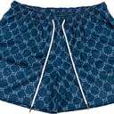BOOMLEMON Mens Mesh Graphic Print Shorts Casual Workout Cool Shorts Gym Basketball Running Short Pants