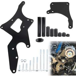 RiAiCiING LS Serpentine Alternator Power Steering Pump Bracket Kit