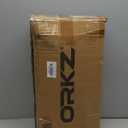 Soccer Goal Target Net - 24ft x 8ft Scoring Training Equipment - Improve Kick Practice Shooting Targets, Portable Football Target Sheet with Carry Bag, Ground Stakes, Bungee Cord Included