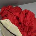 20x10ft Wrinkle Free Red Backdrop Curtain for Parties Soft Fabric Drapes Wedding Red Curtain Backdrop for Birthday Party Decorations Background for Photography 5x10ft, 4 Panels