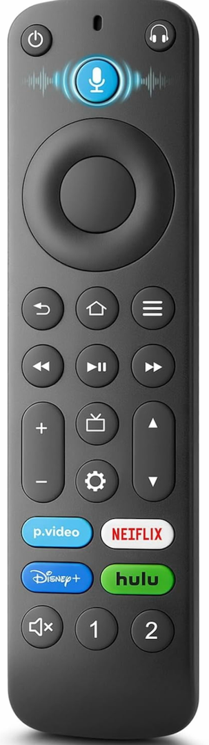 Replacement-Voice-Remote-Control for Fire-Stick/TV Cube and for Insignia/Toshiba/Pioneer/AMZ Smart TVs