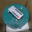 Green 3 Wick Flameless Candle with Remote, 6x6 inch Large Christmas LED Pillar Candle, Battery Operated Real Wax Flickering