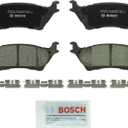 BOSCH BC1602 QuietCast Premium Ceramic Disc Brake Pad Set - Compatible with Select Ford F-150; REAR