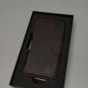 BLACKBROOK Wallet Case for iPhone 17 Pro  Burkley 2-in-1 Detachable Folio, MagSafe Compatible, RFID Blocking  Full Grain Leather with Natural Patina, 3 Card Slots, Premium Gift Box (Distressed Coffee)