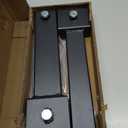 Clamp On Pallet Forks Adjustable Stabilizer Bar, Fits Forks Up to 3"W x 2" H, 13"-23"W Adjustable Length