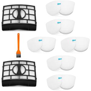 Filter Replacement for Shark Vacuum: Filters for Navigator Lift-away ZU561 ZU560 - Speed Self Cleaning Brushroll for Lightweight Zero-M Upright Vacuum ZU572 ZU562 UV650 UV725 ZU560C ZD400 ZD402