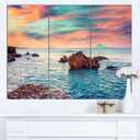 Designart Abstract Modern Wall Art  Oversized 36x28 3 Panel Canvas Print  Contemporary Artwork for Living Room, Bedroom & Office Dcor