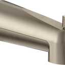 Moen Brushed Nickel 7-inch Tub Spout for Shower or Bathtub with Lift Diverter, 3839BN