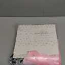 Spakon 25 Set Snowflake Baby Shower Party Favors Goodie Bag a Little Snowflake Is on the Way Gift Snow Print Treat Bags with and Bow Ribbon for Winter Baby Shower Party Decorations Supplies