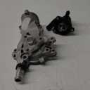 Water Pump Thermostat Kit Compatible with 2013-2020 Encore & 2011-2016 Cruze & 2012-2020 Sonic & 2013-2020 Trax L4 1.4L Turbocharged Engine, Replaces OE AW6662 25192709 55565336 902808 34709