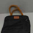 Coobiiya Lunch Box Lunch Bag for Women Men,Reusable Cute Lunch Pail bag,Leakproof,Insulated LunchBox Tote Compact 10L, Cooler Lunch Container for Work Travel Office (Black)