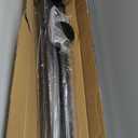 Tension Curtain Rod 51-165In(4.25-13.75Ft), Extra Long Outdoor Curtain Rod No Drilling for Window or Bathroom Patio, Adjustable Spring Shower Rod, Easy to Install Never Rust, Rod Diameter 1.26In-Black