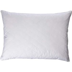 Blue Ridge Home Fashions K200506 Quilted Goose and Feather Down Jumbo Pillow in White (Set of 2), 2 Count (Pack of 1)