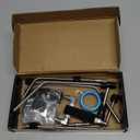 LS Steam Vent Kit 4 Corner Coolant Crossover Set for GM LS Series Engines LS1 LS2 LS3 LS6 LS7 LSX LM7 LQ4 LQ9, Stainless Steel Lines & CNC Aluminum Manifolds, LS Swap Cooling System Upgrade