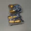 Otoolling 2 Pcs Christmas Cow Bells Gifts with Velvet Rope Gold Metal Brass Bells Christmas Tree Hanging Decorations for Wreaths Fireplace Door Window Garland Party