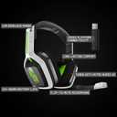 ASTRO Gaming A20 Wireless Headset Gen 2 for Xbox Series X | S, Xbox One, PC & Mac - White/Green
