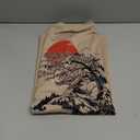 Men's Tracksuits Short Sleeve Floral Graphic Tees (XX-Large, Khaki Graphic)