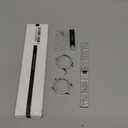 SUPOIX Band with Case Compatible for Samsung Galaxy Watch 8/7/6 40mm 44mm, 20mm Women Bling Replacement Strap & PC Protective Bumper Face Cover for Galaxy Watch 8/7/6 (Size Optional) (Silver)