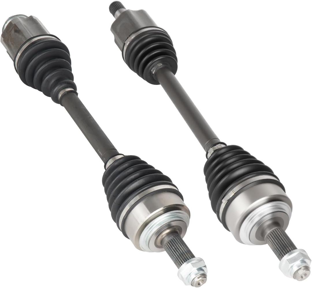 Front Left and Right CV Axle Shaft Assembly Fit for Honda CR-V EX LX SE 2.4 2.4L 2002 2003 2004 2005 2006, Replacement for 66-4206 66-4207, 2 pack Driver Passenger Side CV Joint Shaft