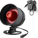 KERUI Wireless Loud Siren Host,Indoor/Outdoor Waterproof Horn up to 115dB for Home Security Alarm System,Can't Work Alone,Have to Work with KERUI Sensors as Home Garage Shed Alarm System