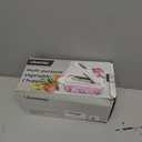 8 Blade All-in-1 Vegetable Chopper Mandoline Slicer with Container, Food Chopper, Onion Chopper, Veggie Cutter for Salad, Kitchen Gadgets Accessories Essentials, White