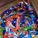 Airheads Mini Candy Bars, Taffy Variety Pack, Individually Wrapped Bulk Candy, Six Assorted Fruit Flavors Artificially Flavored, 25 Pound Box, BBD 01/2027