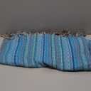 Cacala Pestemal Turkish Beach Towel Highly Absorbent Quick and Easy Dry Soft and Comfortable for Bath, Spa, Pool, Gym and Yoga 100% Cotton 37 x 70 (Blue)