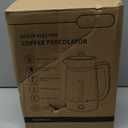 KIDISLE Percolator Coffee Pot Electric 10 Cup, Automatic Keep Warm, Stainless Steel Basket, Cool-Touch Handle