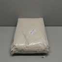 linen curtains100"×  94 " long beige 2 panels