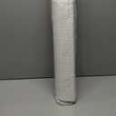 LazBlinds No Tools No Drill Cordless Bamboo Roman Shades, Light Filtering Window Treatment, Roll Up Bamboo Blinds for Window 25'' W x 64'' H, Ceylon Vintage White