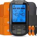 AVCOO 3in1 TENS Unit with 32 Modes, Dual Channel EMS Muscle Stimulator with 40 Intensities for Gradual Pain Relief Therapy, Rechargeable Electronic Pulse Massager with 12 Electrode Pads, EVA Case