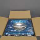 4 Pack Stainless Steel Hotel Pans 1/6 Size 4 Inch Deep With Lids, 0.7 mm Thick 304 Stainless Steel Hotel Pans for Ffor Home, Party, Hotel, Buffet Commercial Kitchen Use