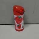THERMOS FUNTAINER Water Bottle with Straw - 12 Ounce - Kids Stainless Steel Vacuum Insulated Water Bottle with Lid, Strawberry Smiles