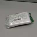 3FT Ultra Flat Plug Extension Cord Power Strip with 3 Outlets, Patented Detachable Ultra-Thin Outlet Cover Concealer & Ultra-Flat Plug, Max. 13A 125V 1625W ETL Listed, White Color