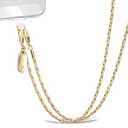 X-Lounge Phone Lanyard for Cellphone Case Crossbody Phone Strap Detachable Phone Charms Strap Anti Theft Necklace Holder for iPhone For Women