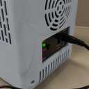 Skincare Fridge With Dimmable LED Light Mirror, 4L Makeup Mini Fridge for Bedroom, Car, Office & Dorm, Cooler & Warmer, Portable Small Refrigerator for Cosmetics, Skin Care and Food, Blue