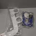 Bio Bidet Slim Edge Bidet Attachment for Toilet, Non Electric, Dual Nozzles for Front and Rear Cold Water Wash, Adjustable Water Pressure, White