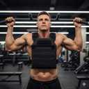 Greencity Weight Vest Adjustable Strength and Endurance Training, Tactical Vest Quick Release with Molle System, Fitness Workouts, Running, 1.5 Lbs