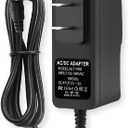 6V DC Power Supply 2A Universal AC Adapter, 100-240V 50/60Hz 6 Volts 2 Amp Transformer, DC 6V Power Cord, 5.5mm x 2.5mm Plug