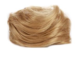 Vsadsau Short Curly Chignon Clip-On Hair Synthetic Elastic Band Hair Bun Donut Roller Bun Claw Clip Hairpiece For Women (FB001-103)