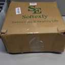 SONORO KATE 100% French Pure Linen Sheets, Breathable and Durable Linen King Size Sheets, Anti-Tear Linen Bed Sheets, Machine Washable, 16 Inch Deep Pocket - 4 Piece (Natural Linen, King)