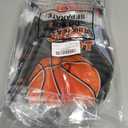 24 Pcs Basketball Clear Goodie Bag with Handles PVC Sport Theme Candy Treat Bags Bulk for Sports Team Gifts Birthday Party Favors, 8 x 8 x 3.15 Inches
