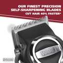 Wahl USA Elite Pro High-Performance Corded Home Haircut & Grooming Kit for Men Electric Hair Clipper Model 79602M
