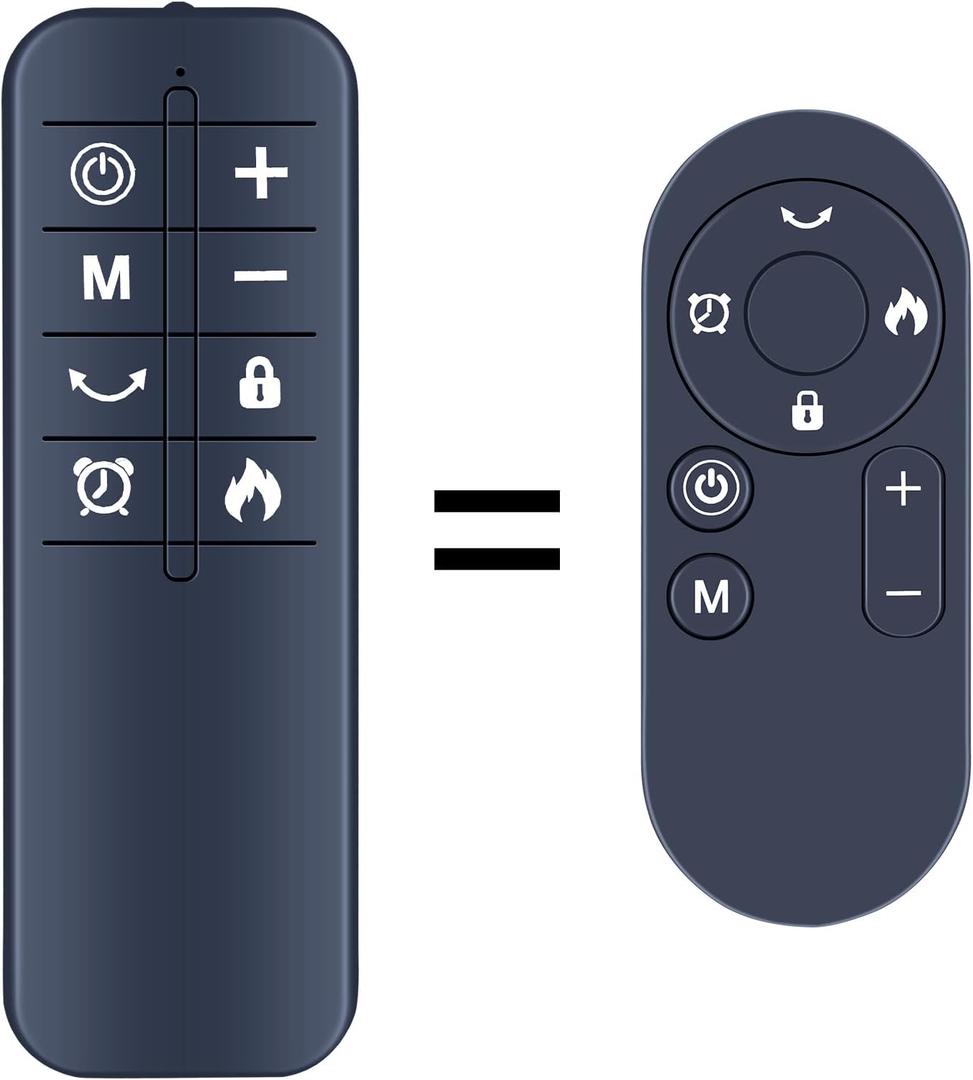 New Heater Replacement Remote Control for Uthfy HY-2013-823 Space Heater, 38" Electric Portable Tower Heaters