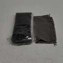 Lavender Weighted Eye Pillow for Yoga, Microwavable Moist Heat Eye Compress Mask Pillow with Washable Cover for Relaxation, Sleeping, Meditation, Yoga, Spa, Migraine Relief (Gray (Lavender Scent))